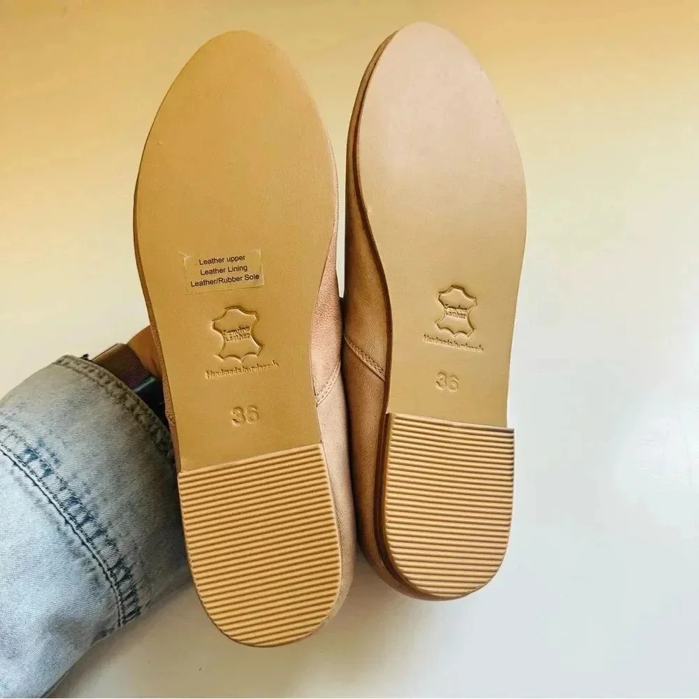 St. Agni George Glove Shoe - Tan Leather - Picture 10 of 10